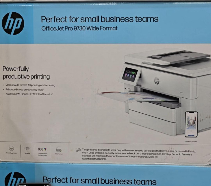 Hp 9730 officejet A3 printer